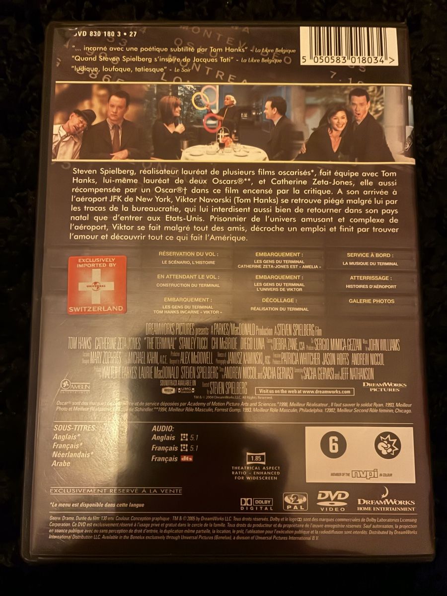 Tutti i DVDs: DVD Le Terminal – Usato da Neyruz FR venduto da Shcc17 1