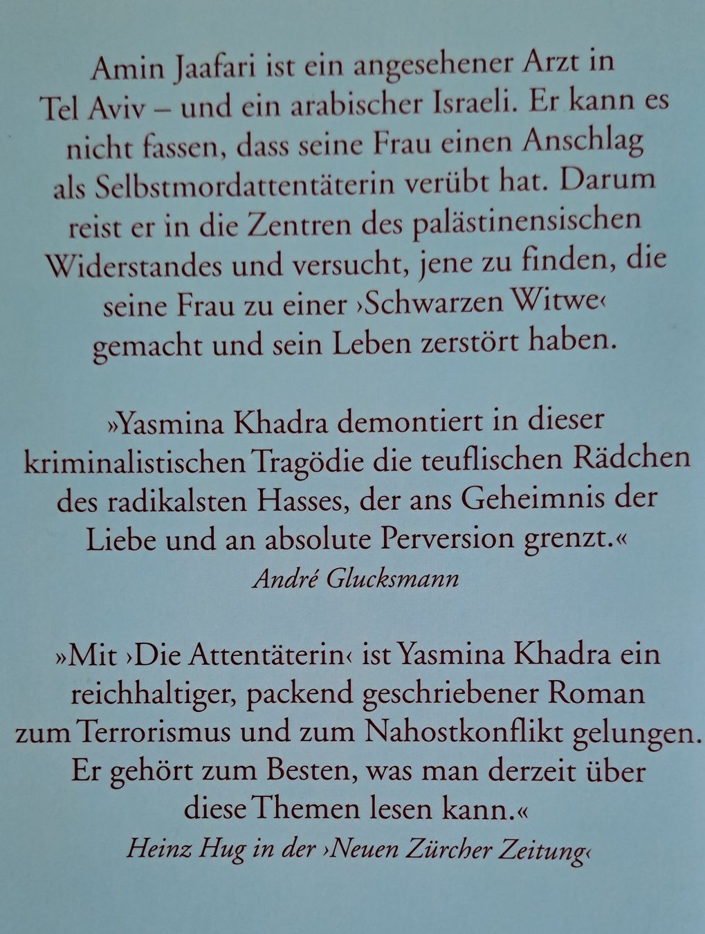 Libri: Yasmina Khadra - Die Attentäterin – Usato da Root venduto da Umo63 1
