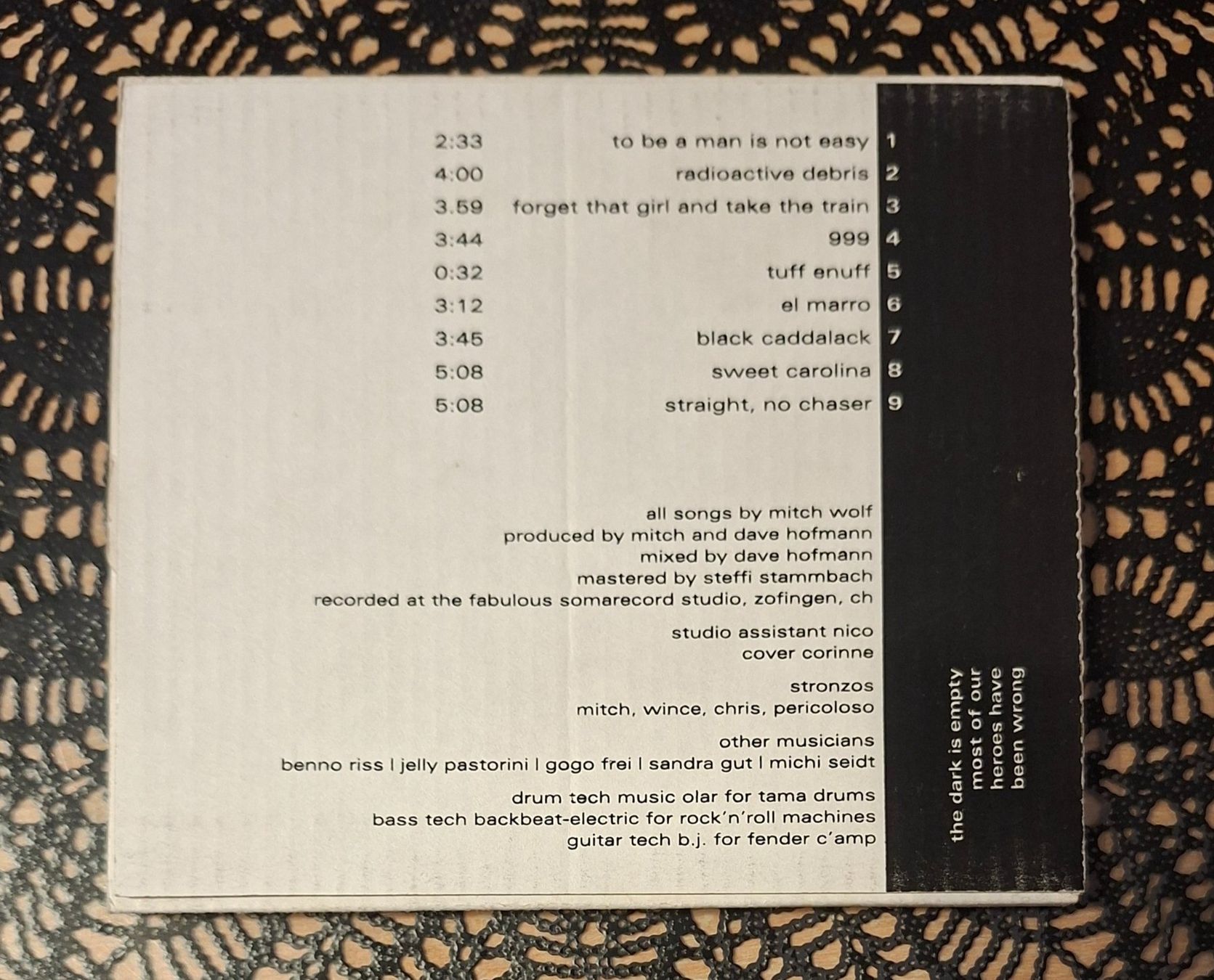 CD: Stronzos - Stronzos, CH Rock CD Album 2005? – Usato da Schönenberg TG venduto da breiti12 1