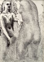 Pablo Picasso "Suite Vollard" Lithographie Blatt 73