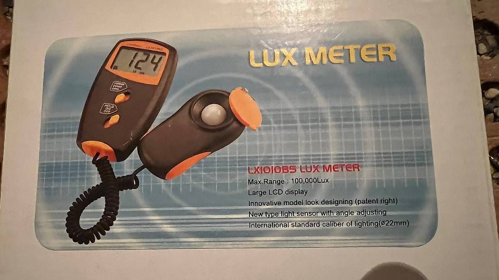 Misurare: Lux Meter mit Tasche und Batterie – Usato da Itingen venduto da Haefi