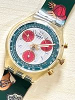 Swatch Riding Team Uhr, selten getragen!