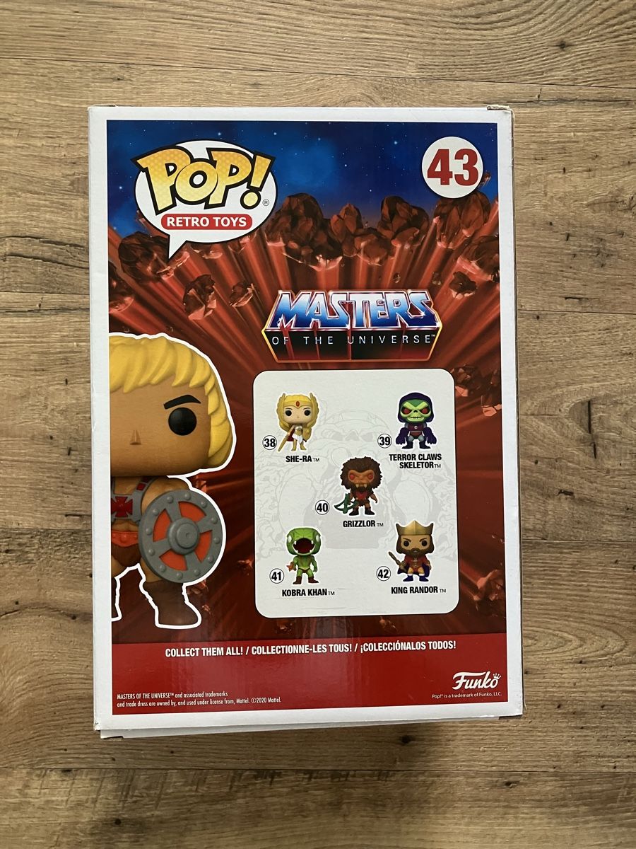 Funko Statuette: Funko pop jumbo MOTU He-Man  – Nuovo (secondo la descrizione) da Châtel-St-Denis venduto da Lestresorsdugrenier 1
