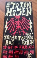 Die Toten Hosen TRINK AUS TOUR 20.06.2026 Letzigrund