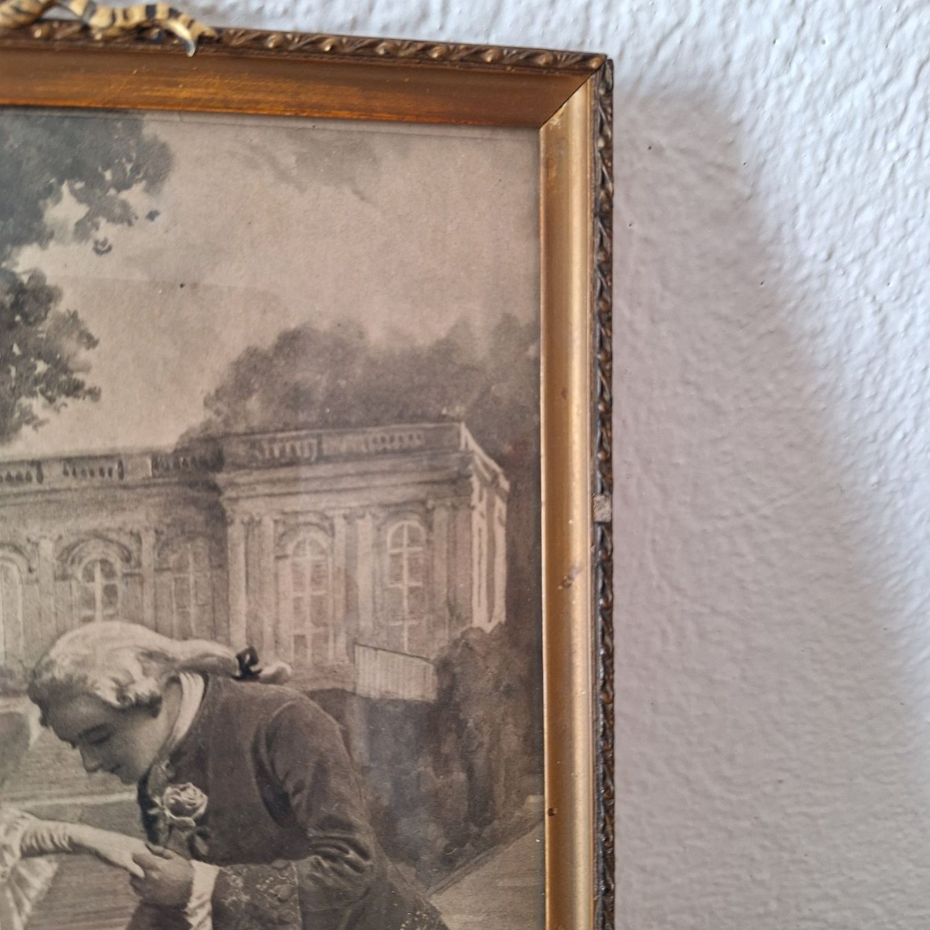 Foto & Immagini: Versand möglich! Altes Bild Shabby Chic Stil – Usato da Winterthur venduto da Goldpipau 6