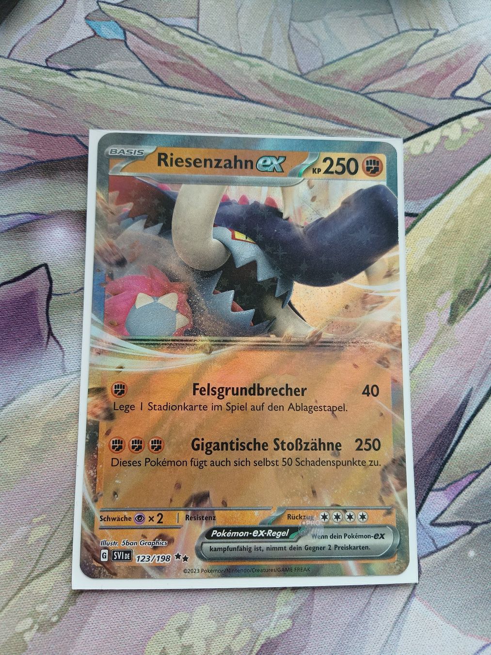 Cartoline: Riesenzahn ex - Karmesin & Purpur Deutsch – Usato da Altstätten SG venduto da GGsGameshop
