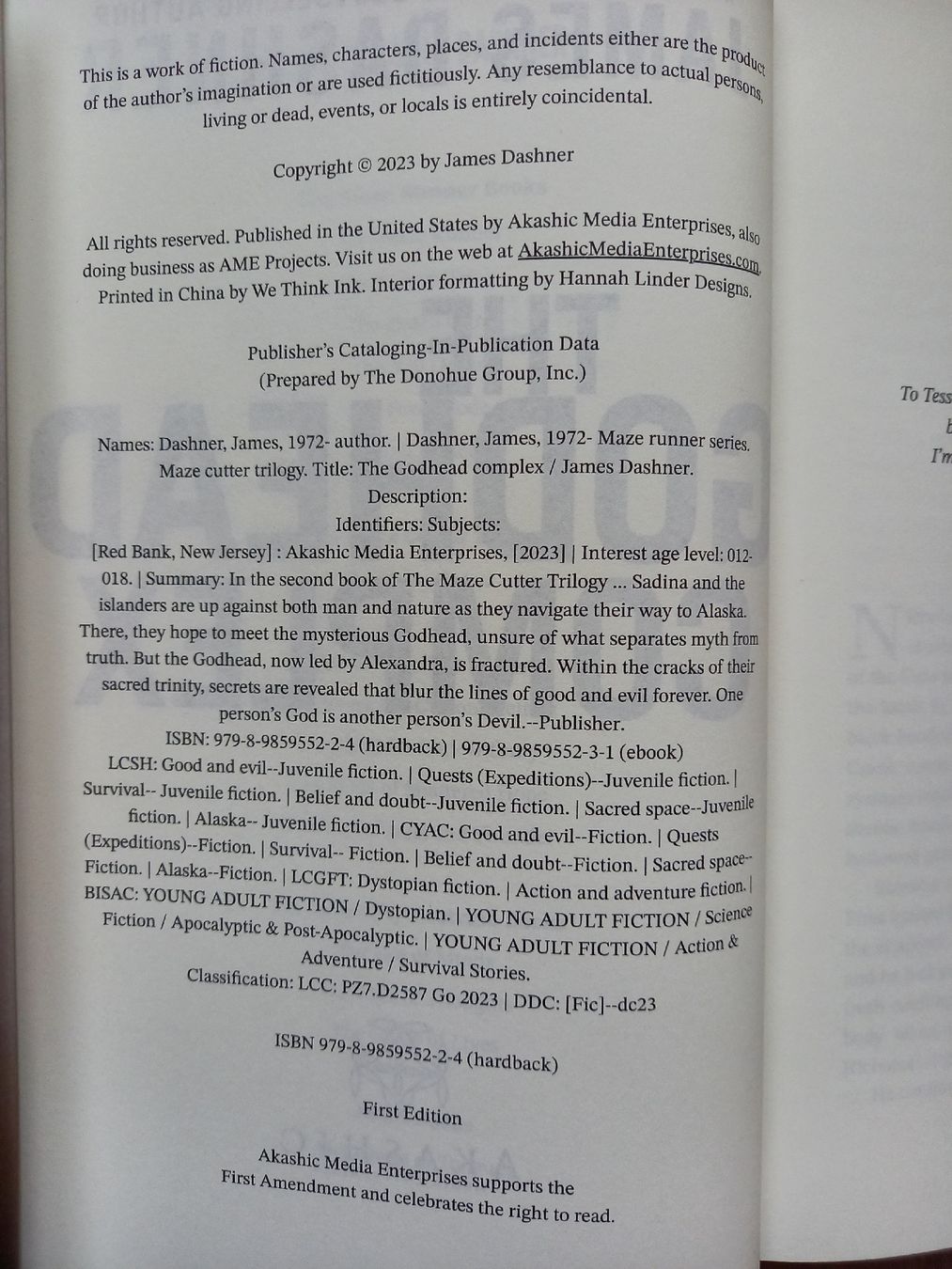 Libri: Collection JAMES DASHNER – Nuovo e nell'imballaggio originale da Tramelan venduto da Belleza82 4