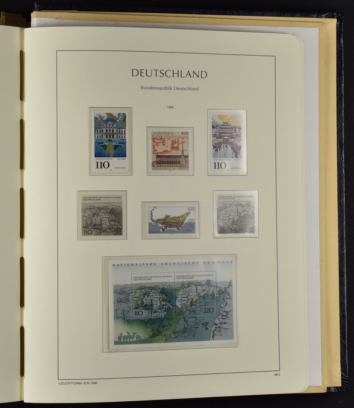 Alle Briefmarken: SAMMLUNG BUNDESREPUBLIK ca. 1981-98 KOMPLETT, POSTFRISCH! – Gebraucht aus Wetzikon ZH von Philimpex 4