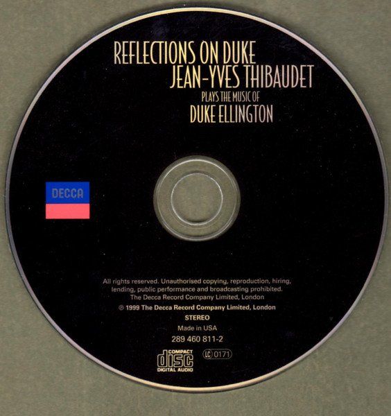 CDs: Jean-Yves Thibaudet [DECCA] - Reflections on Duke – D'occasion à Unterbäch par laqug 2