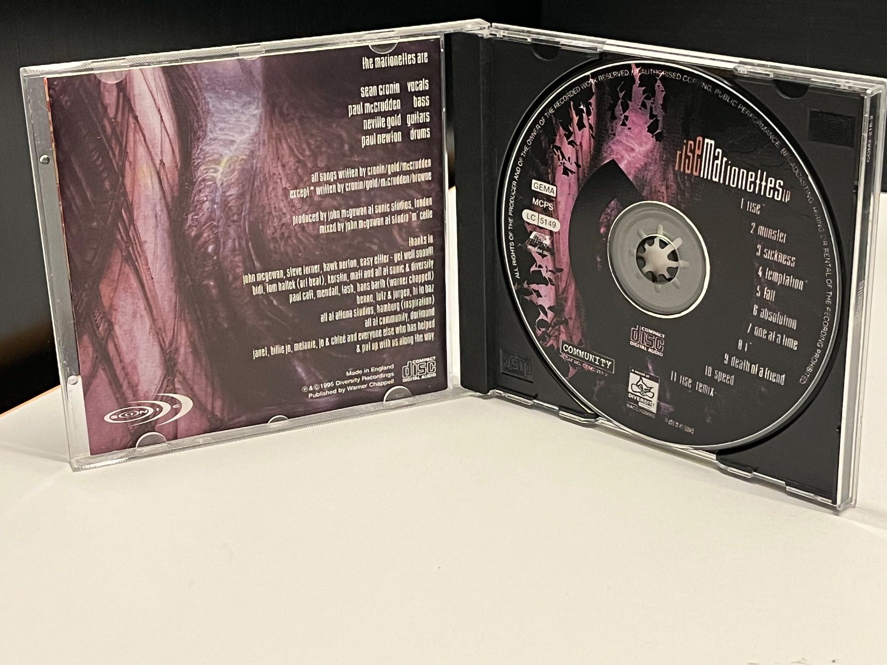 CD: Marionettes - Rise - X01A – Nuovo (secondo la descrizione) da Küsnacht ZH venduto da hardrock.earth 2