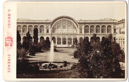 Fotografie Turin, Blick auf den Bahnhof,