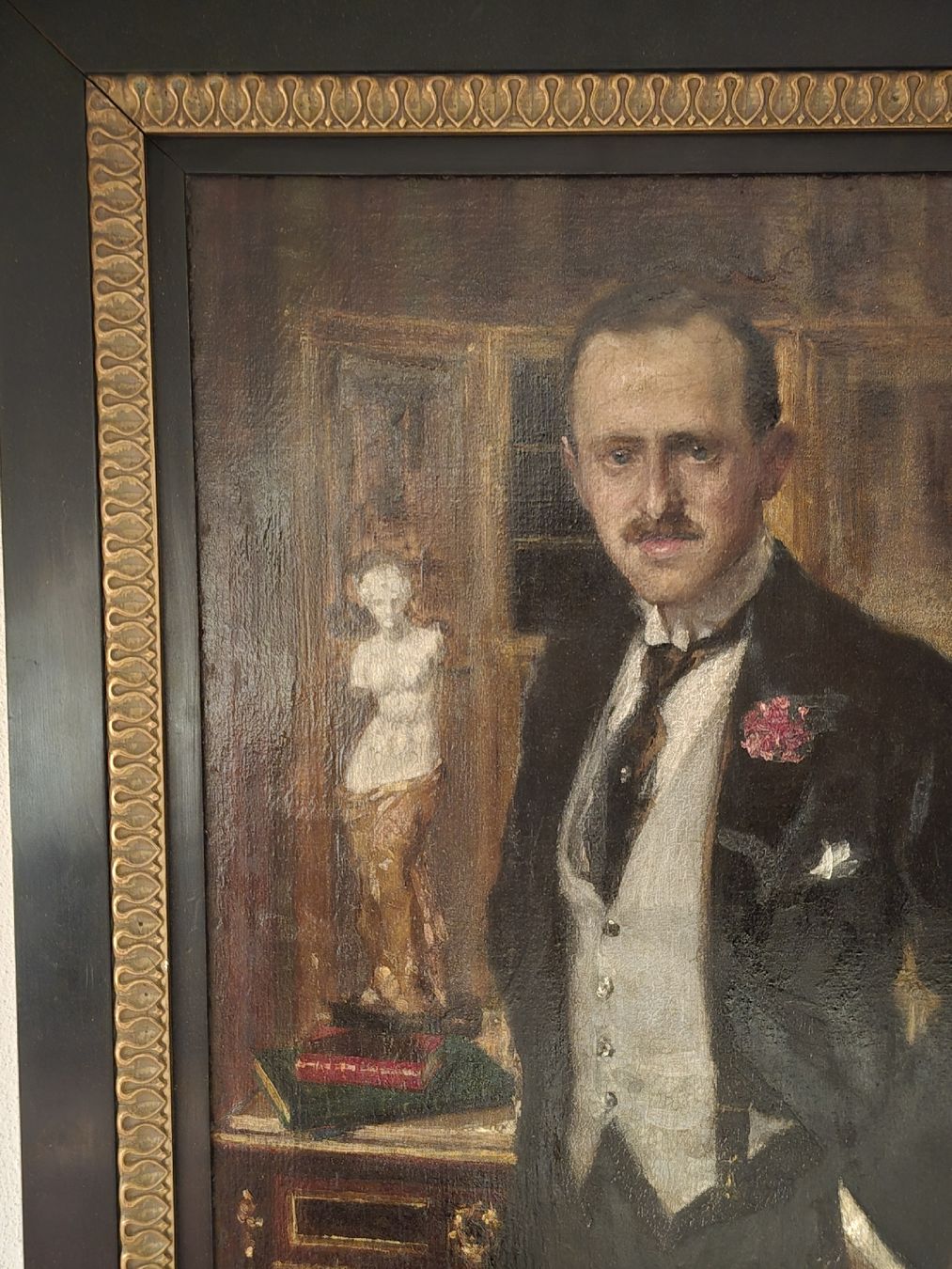 Dipinti: Antike Painting signed 1919 – Usato da Bern venduto da Mr.Garcia300 1