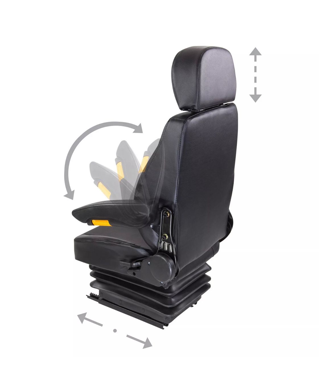 Trattori: + Universal Traktorsitz Traktor Sitz mit Kopfstütze Gurt – Nuovo e nell'imballaggio originale da Amriswil venduto da JaJa-Express 1