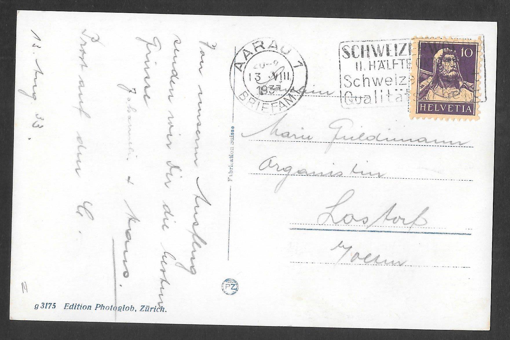Cartoline postali: Aarau Zwischen den Toren – Usato da Olten venduto da clotaldi 1