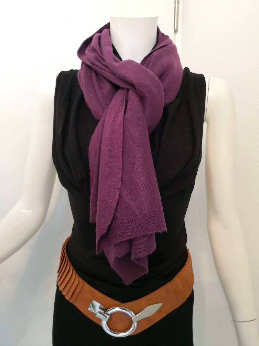 Foulards, Tücher & Schals: 🤩SCHAL WEICH VIOLET – Gebraucht aus Olten von Naja-Twins-Twins 4