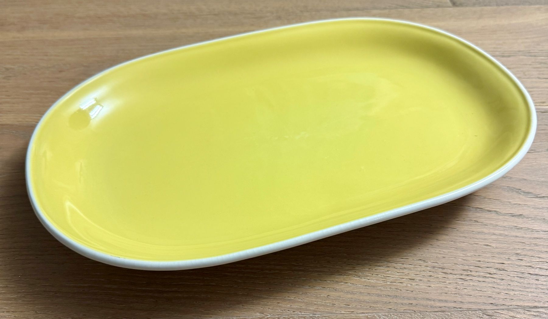 Rössler Piatti di portata: Grosse Rössler Schale Platte 36 cm gelb Servierschale – Usato da Rothrist venduto da Luckywinner