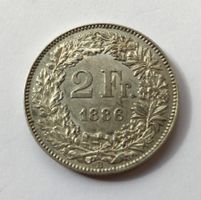 1886 2 Franken -unz