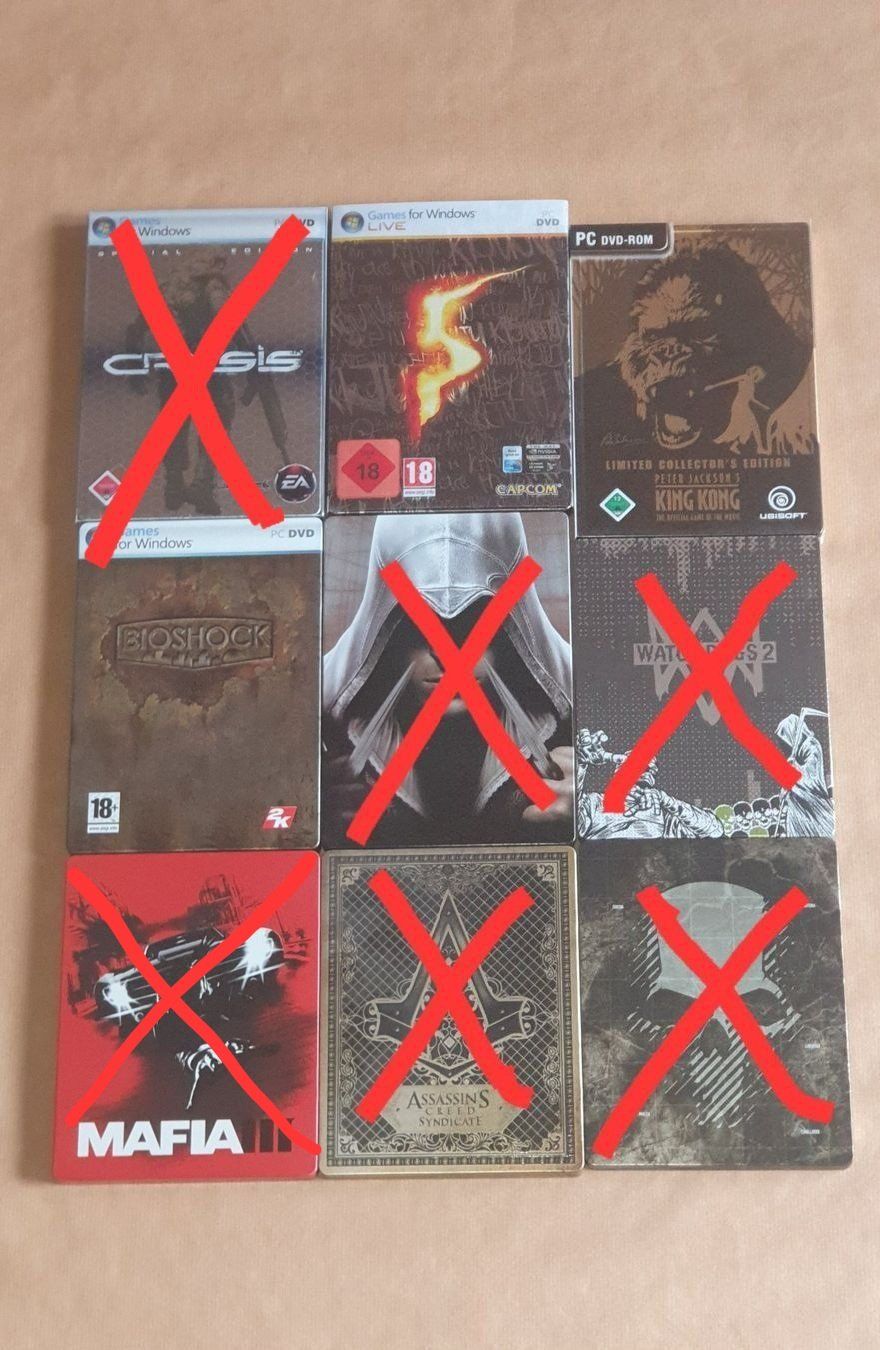 Giochi: Diverse PC Games Steelbook Version – Usato da Grabs venduto da wiRD27rs