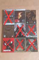 Diverse PC Games Steelbook Version