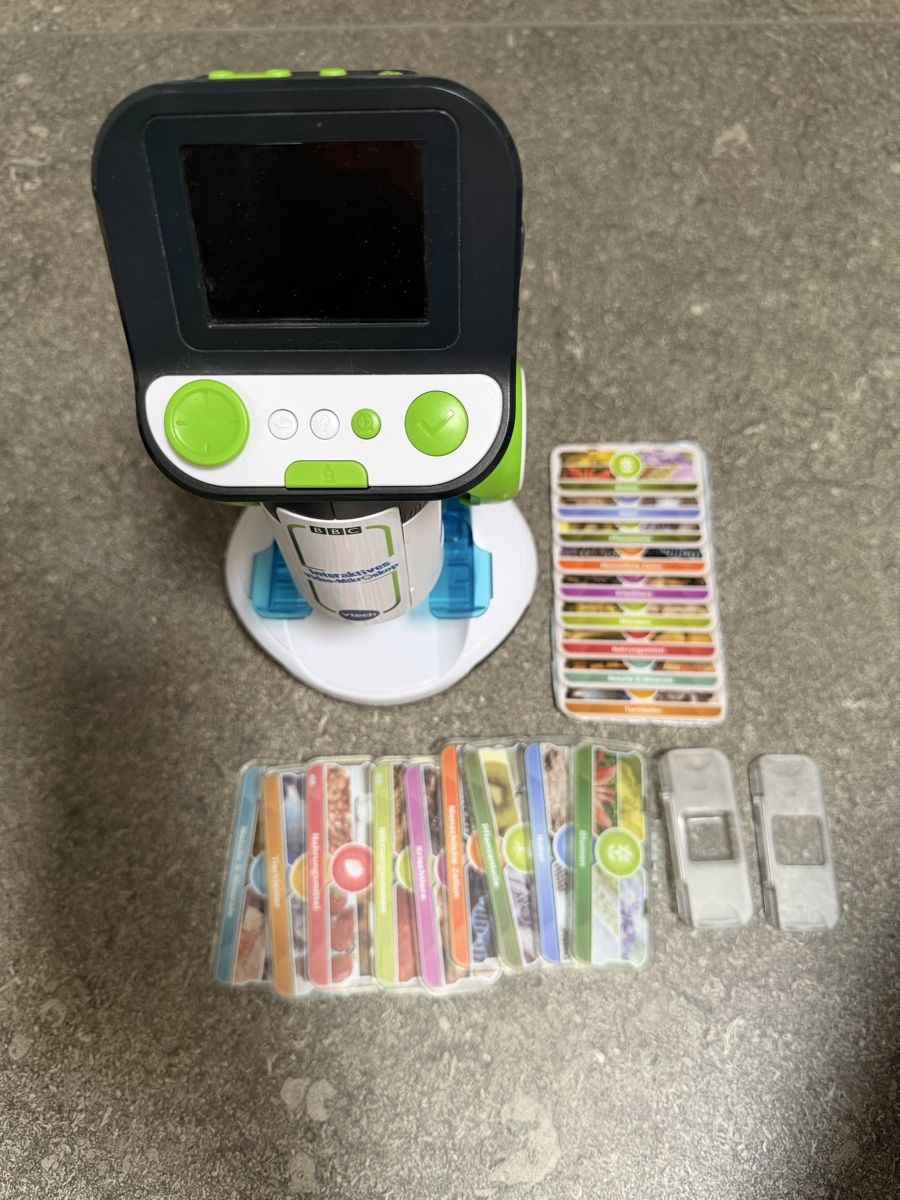 Vtech Giocattoli: Interaktives Video-Mikroskop, Vtech – Usato da Richterswil venduto da Schoetto