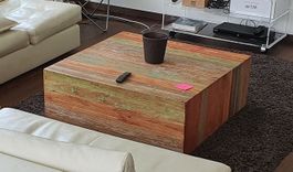 Couchtisch Holz bunt