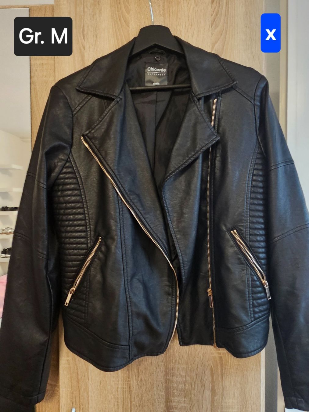 Vestes: Kunstlederjacke Gr. M – D'occasion à Hombrechtikon par malaika03