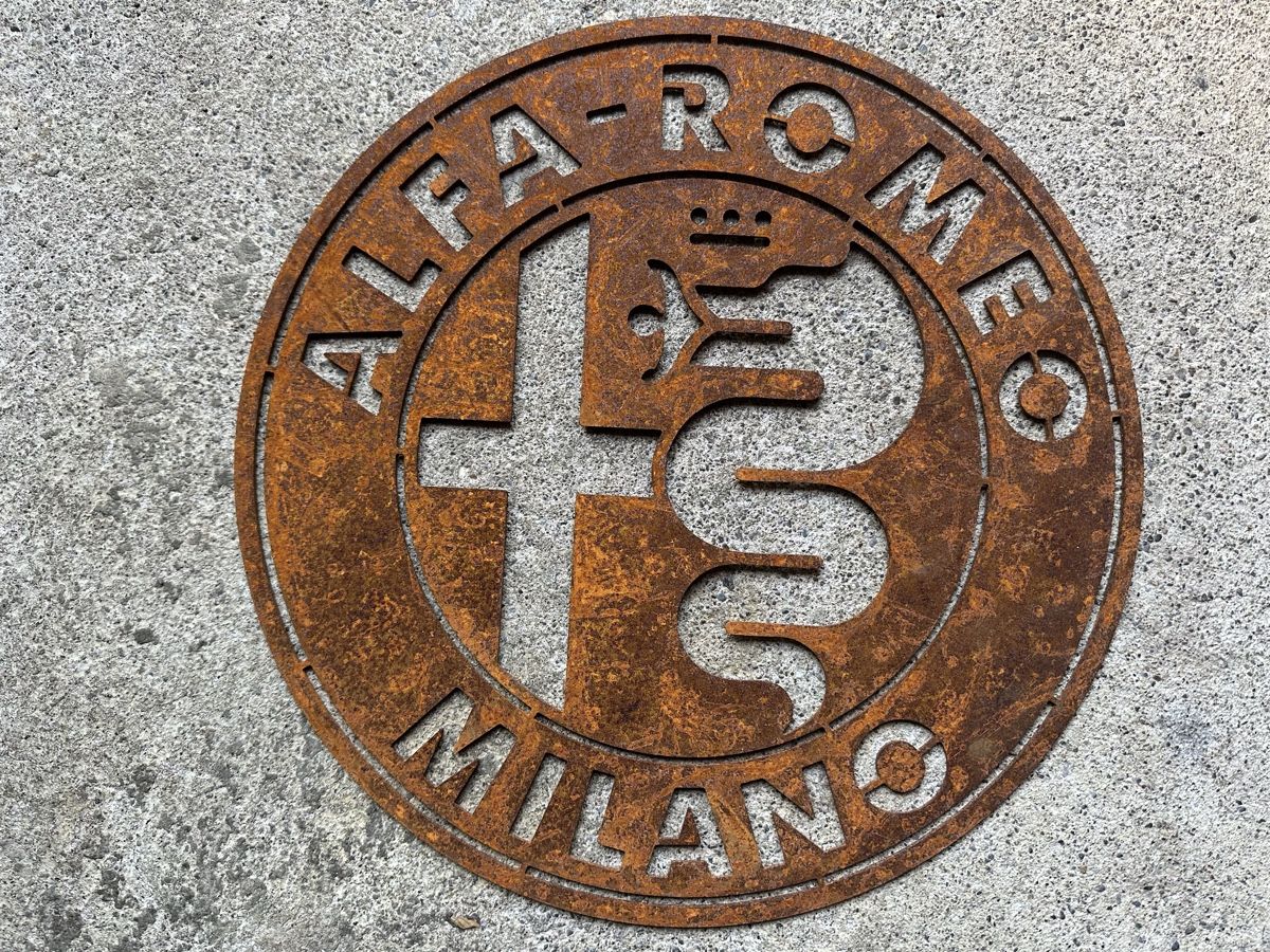 Insegne: Alfa Romeo Milano italia – Nuovo (secondo la descrizione) da Reinach AG venduto da rares75