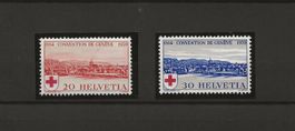 SUISSE 1939 - 75 ans de la Croix-Rouge. Neufs **