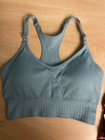 Sport-BH Gr.S/M mintgrün Sommer Yoga Fitness Top Zustand