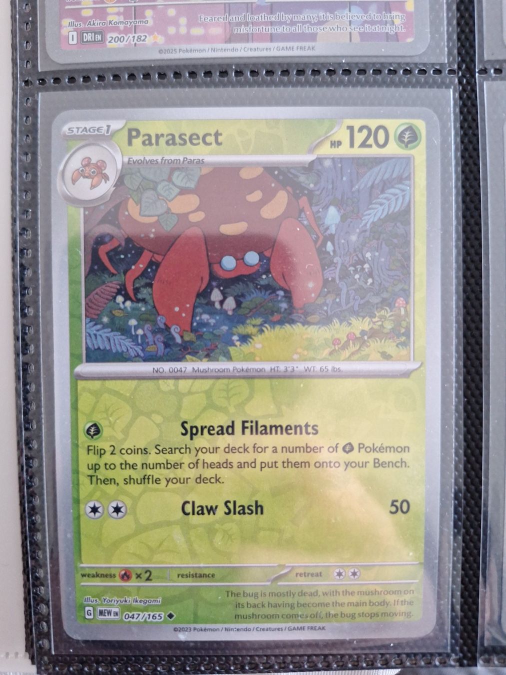 Pokémon Carte collezionabili: Parasect Reverse Holo - Mew 151 Pokemon TCG – Usato da Altstätten SG venduto da GGsGameshop