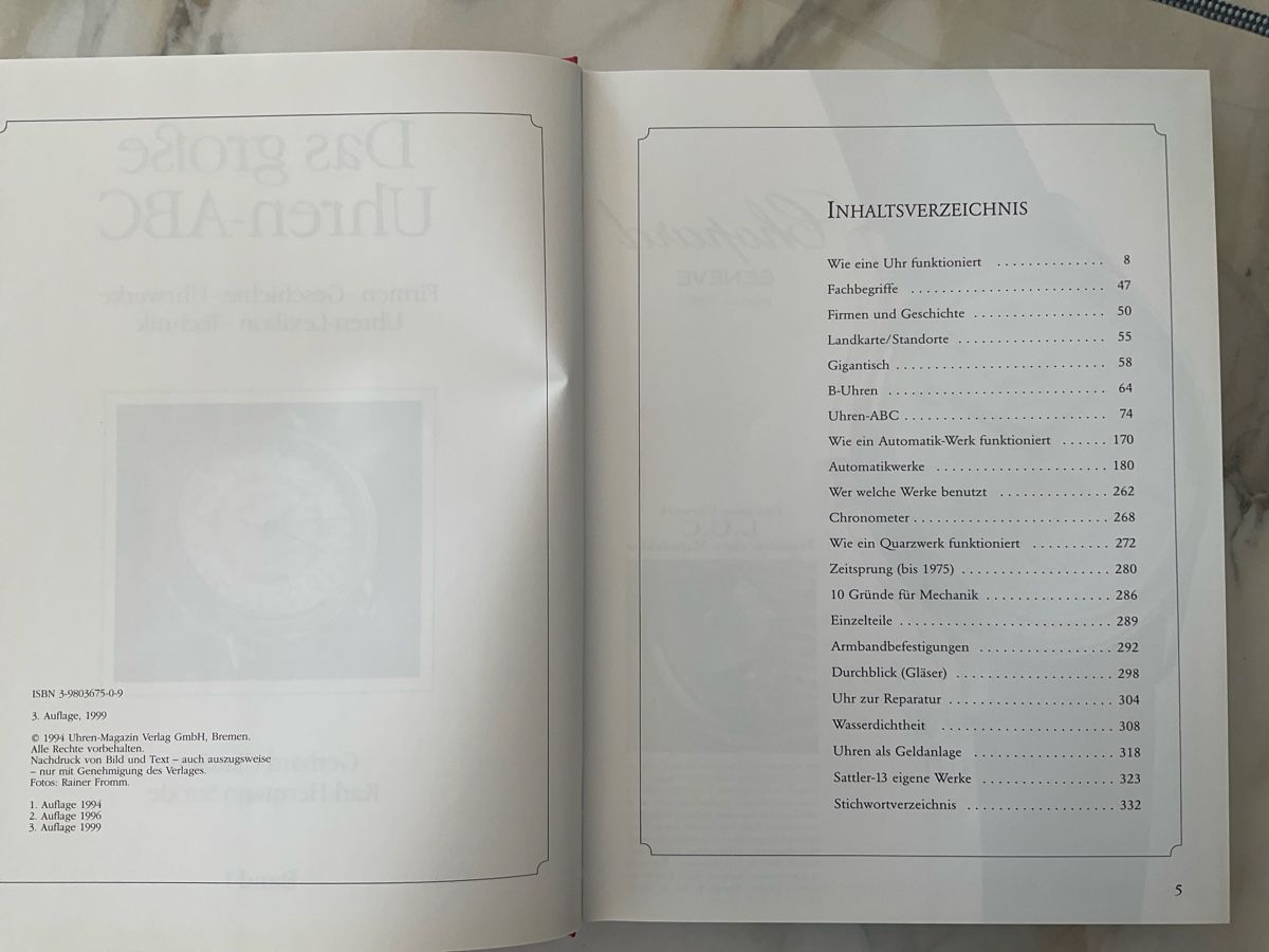 Livres: Buch Das grosse Uhren-ABC – D'occasion à Brugg AG par Roby61 2