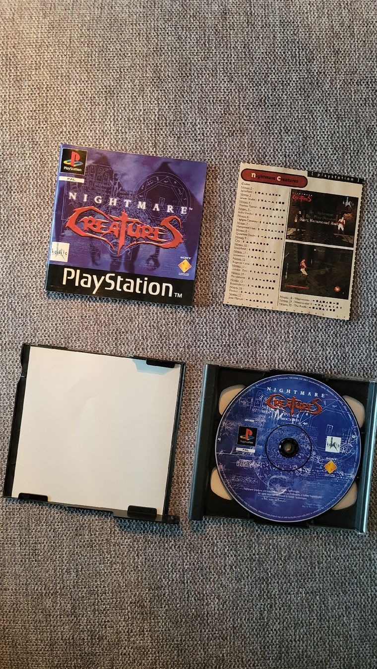 Giochi: Nightmare Creatures / Playstation 1 Spiel Kompl.Top! – Usato da Biel/Bienne venduto da Retrohr 1