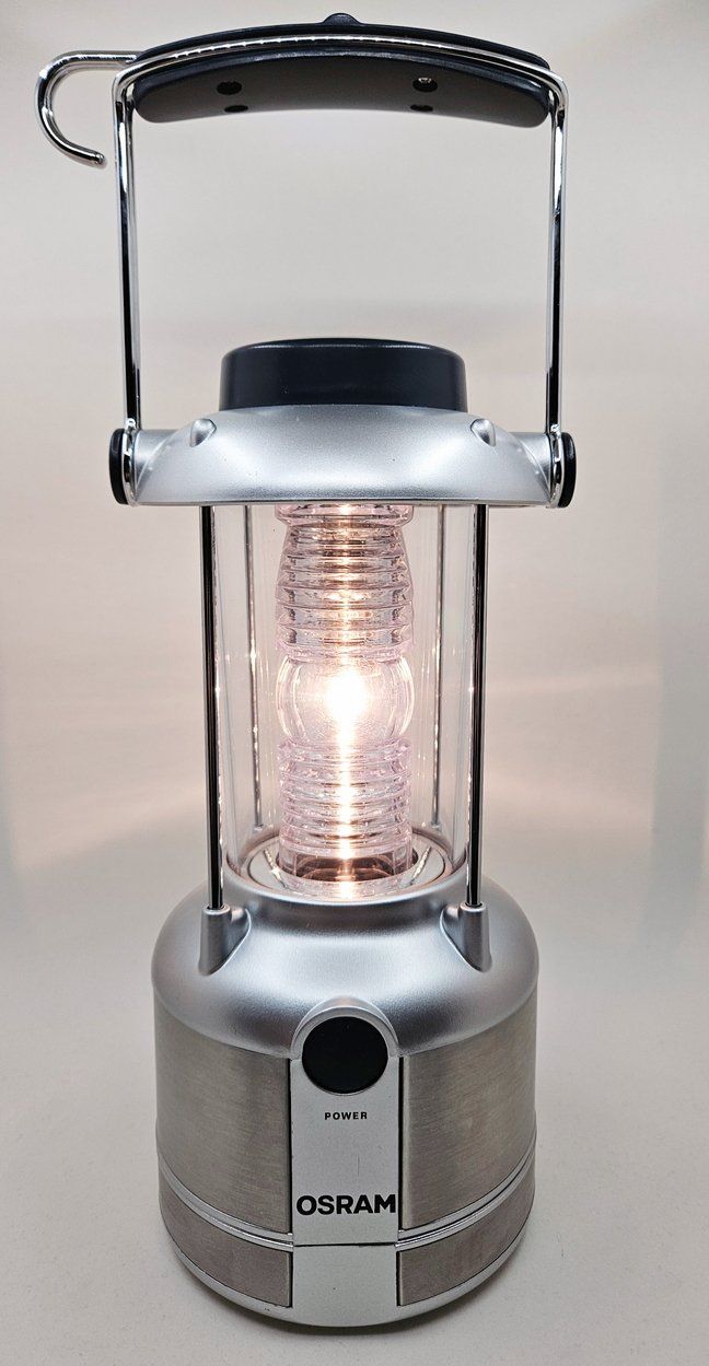 Lampade & Luci: Osram Camping Laterne (Halogen mit 4 Dimmstufen) – Usato da Zürich venduto da Numark 2