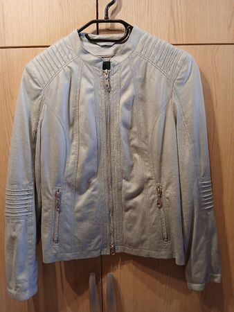 Veste légère élégante, couleur olive, taille 36