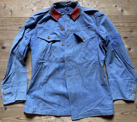 Tenue Blau Jacke vom Luftschutz Grösse 50