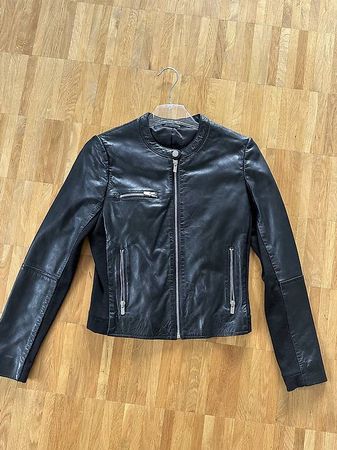 Lederjacke