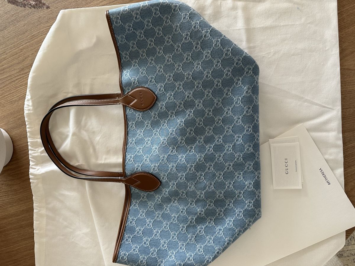 Gucci Sacs: Gucci Denim Bag – Neuf (Voir description) à Kleindöttingen par linaaaaa 8