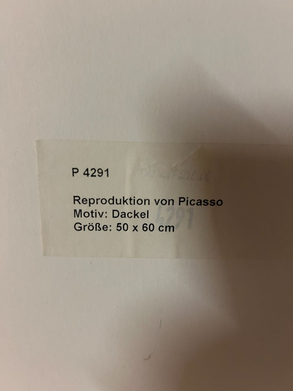 Foto & Immagini: Picasso Reproduktion – Usato da Birsfelden venduto da kia62blau 1
