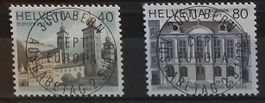 ET) 607-608, Europamarken ET Vollstempel Kt. 10.-