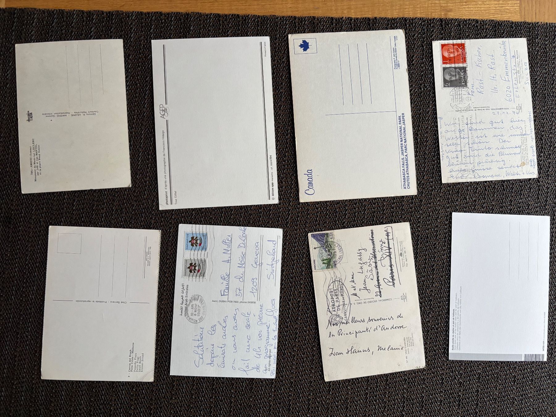 Cartoline postali: 18 cartes postales internationales – Usato da Châtel-St-Denis venduto da Vaillant1 1