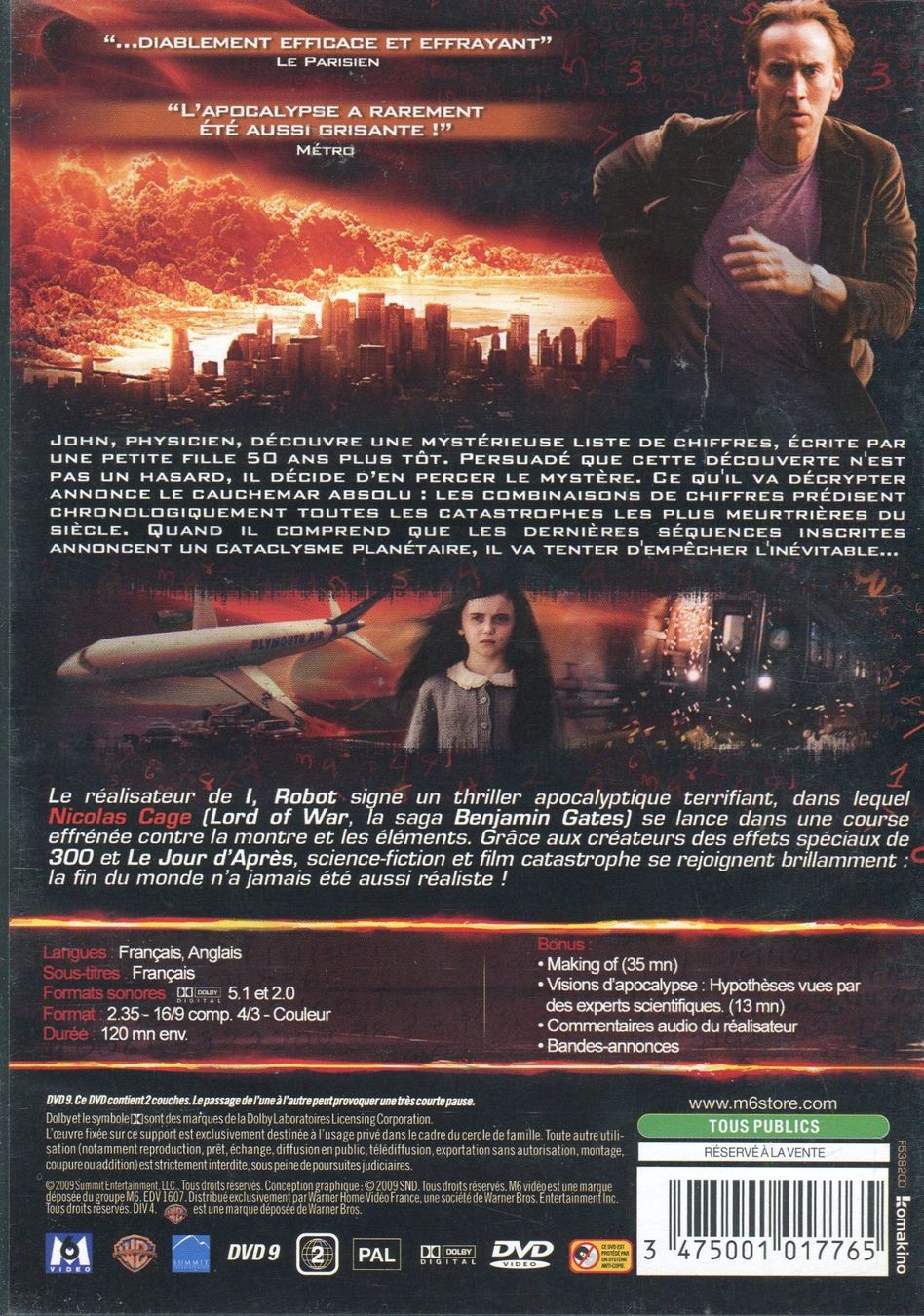 Tous les DVDs: Predictions - DVD – D'occasion à Les Avants par soyouz63 1