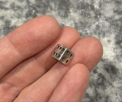 Pandora Charm Würfel 🎲 925 Silber, Vintage Style ✨