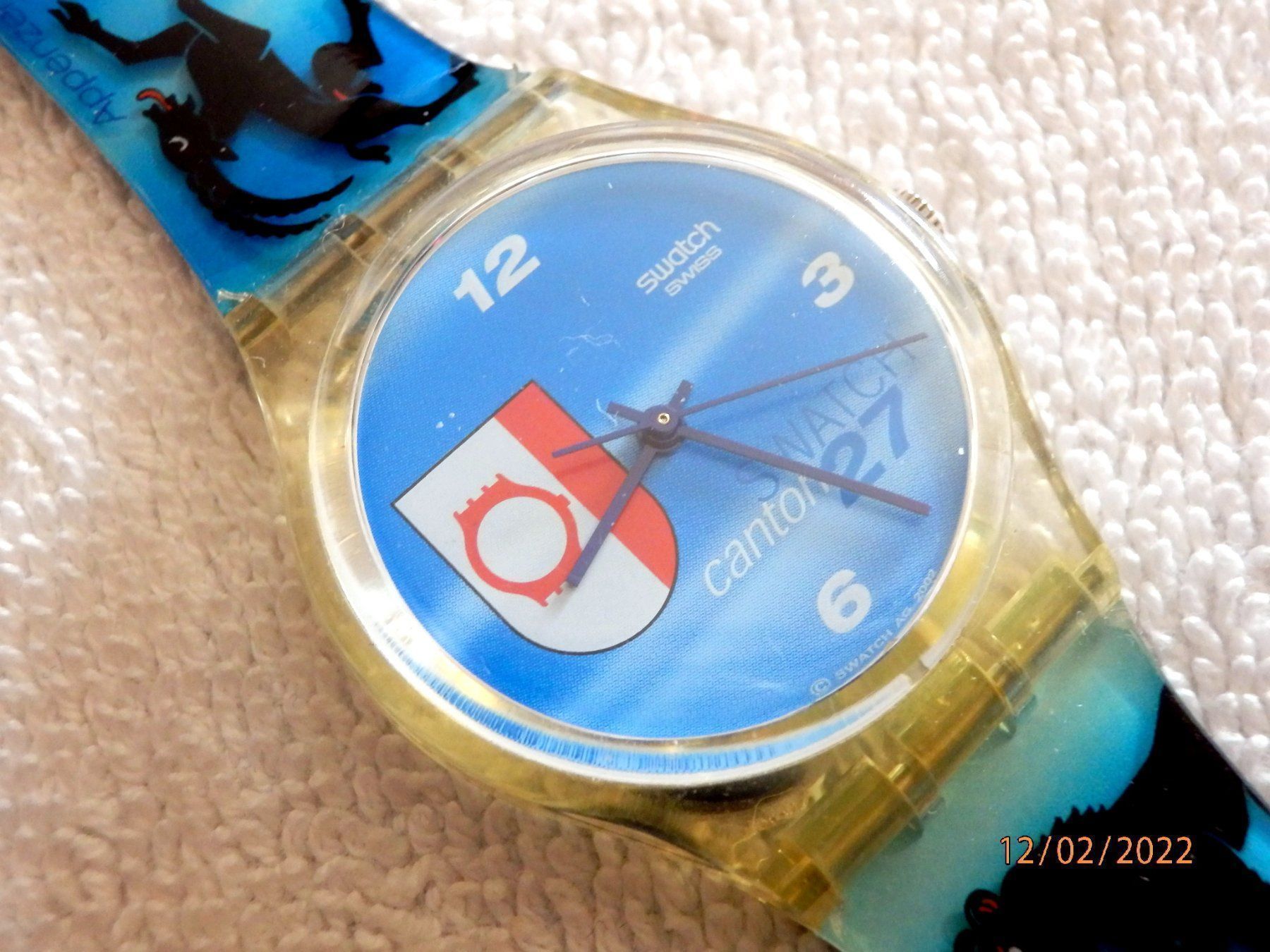Swatch Orologi: Swatch 2002, Canton27, – Usato da Ueberstorf venduto da dinbau 1