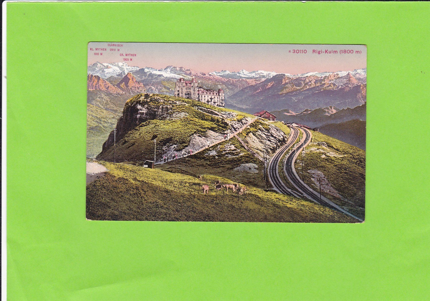 Ansichtskarten: Rigi-Kulm – Gebraucht aus St. Peterzell von neckertal