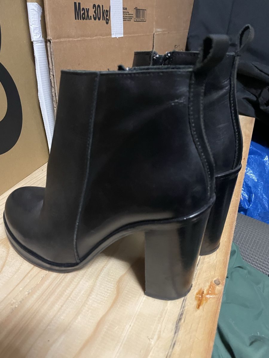 Buffalo Scarpe da donna: Buffalo leder Boots – Usato da Zürich venduto da naan 2