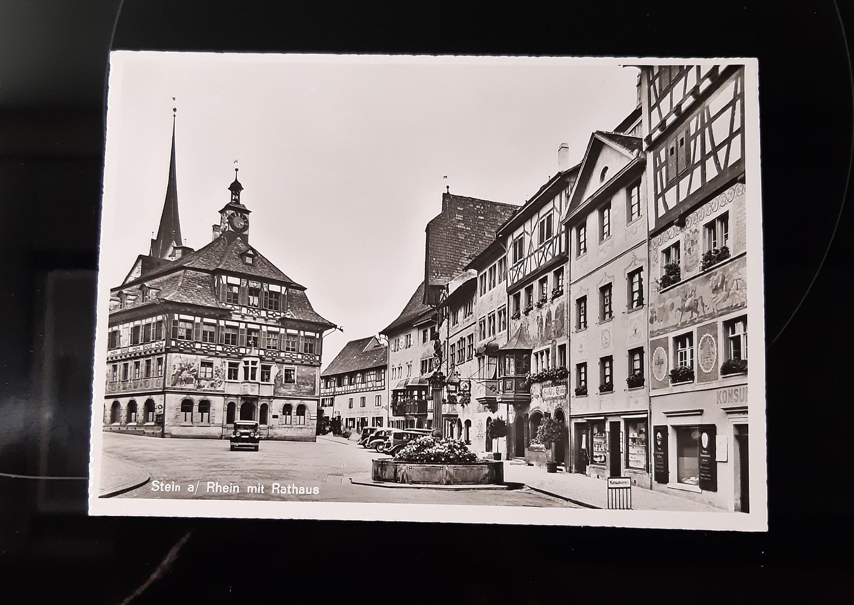Cartoline postali: Alte Ansichtskarte Stein am Rhein Rathaus – Usato da Zollikofen venduto da Holidaymaker