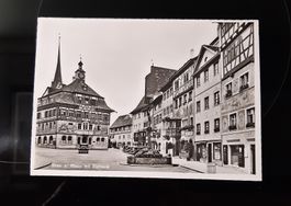 Alte Ansichtskarte Stein am Rhein Rathaus