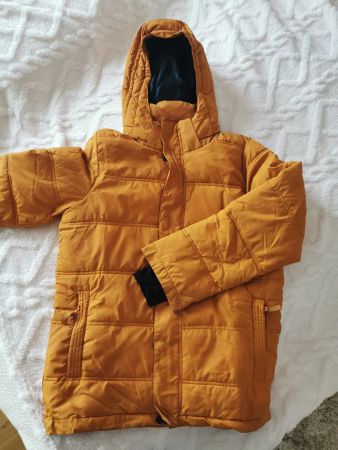 Steppjacke für Mädchen (gelb, Grösse 152)
