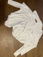 C&A Bodys weiss Langarm Grösse 98 5 Stk
