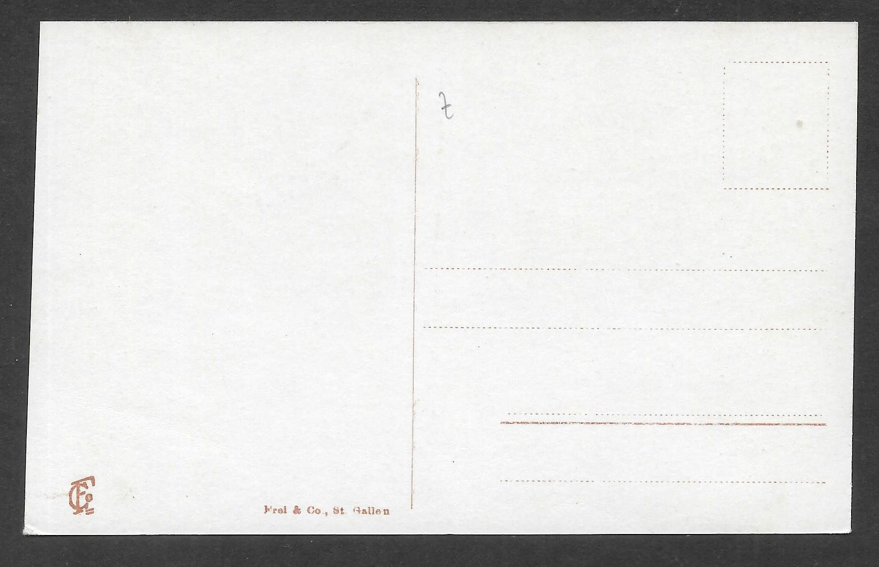Cartoline postali: Gams Teilansicht mit Kirche – Usato da Olten venduto da clotaldi 1